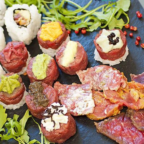 Sushi Street Food Bistrot Pausa pranzo Crushi il Sushi di Carne Torino