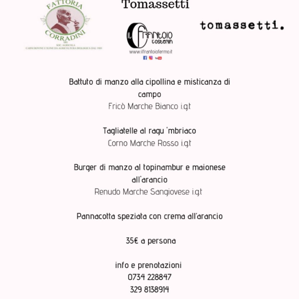 Tavern Restaurant Osteria Il Frantoio Fermo