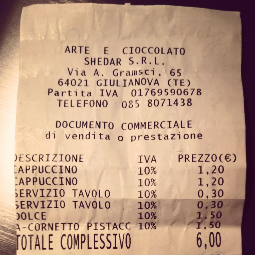 Dessert and Pastry Shop Coffee Bar Arte e Cioccolato Giulianova