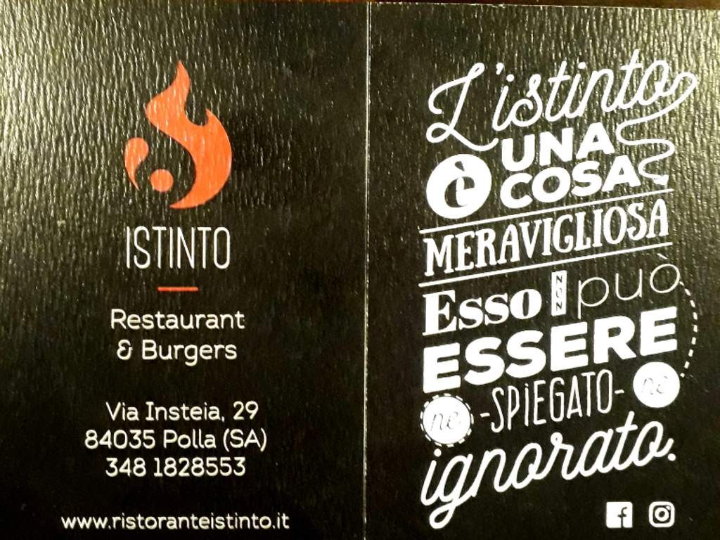 Ristorante Ristorante Istinto  San Pietro