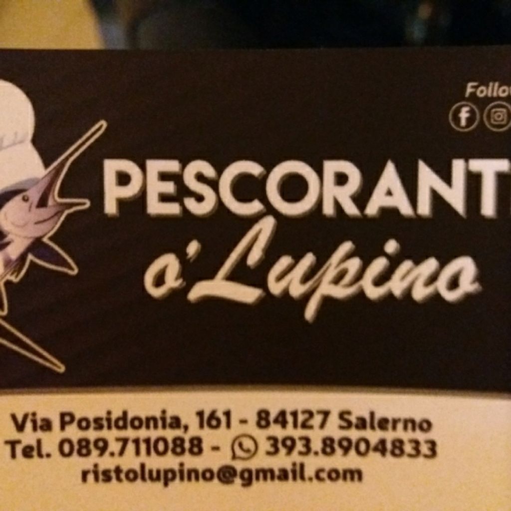 Ristorante Bottega Pescorante o' Lupino Salerno