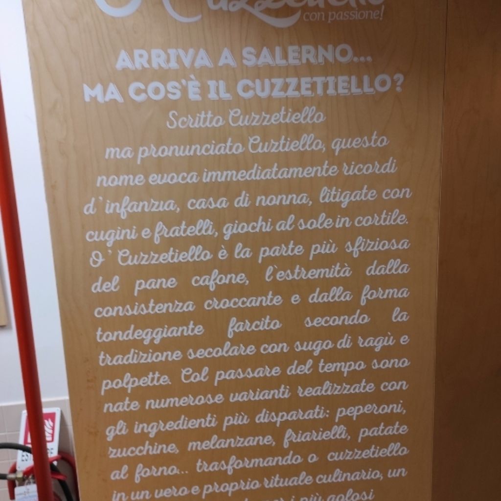 Paninoteca O' Cuzzetiello Località Renella