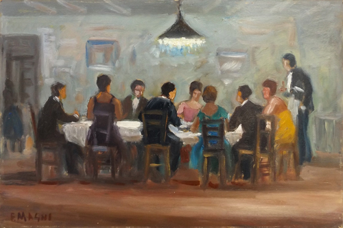 Fausto Magni - Cena al ristorante