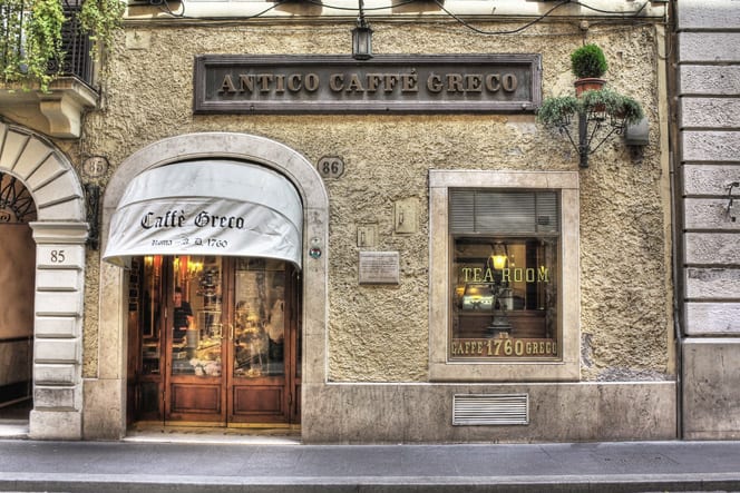Antico Caffè Greco, Roma Antico Caffè Greco, Roma